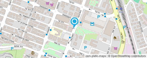 מפת הגעה אל יוסי חסין בע"מ