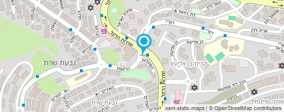 מפת הגעה אל פיזיותרפיה איריס