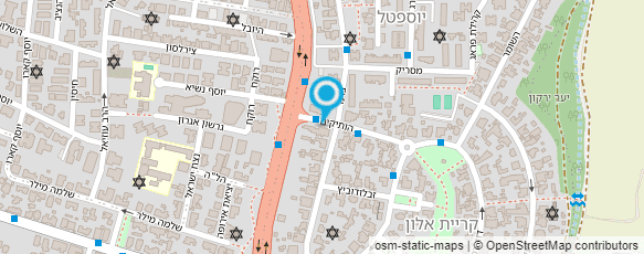 מפת הגעה אל ר.ש. כל-גג תעשיות מבנים בע"מ