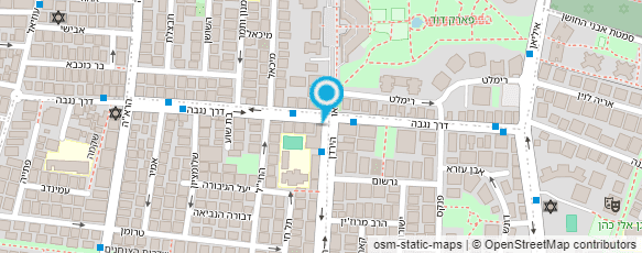 מפת הגעה אל אודי חזן