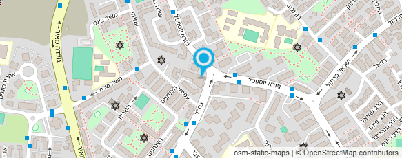 מפת הגעה אל שווארמה יוסי - מאז 1988