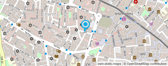 מפת הגעה אל עו"ד וטוענת רבנית גיתית נחליאל