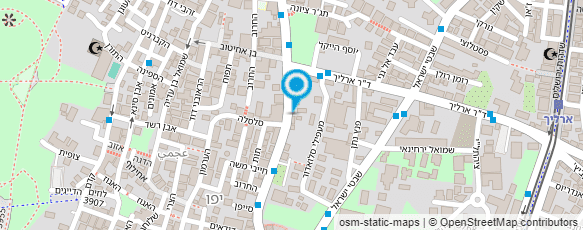 מפת הגעה אל מרכז החומוס האסלי