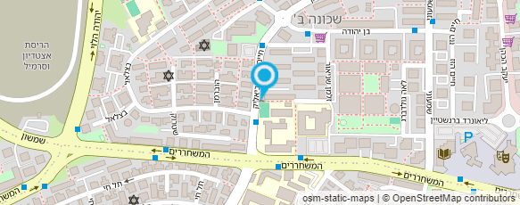 מפת הגעה אל פרופ' הרשקוביץ אלי מפת הגעה אל פרופ' הרשקוביץ אלי