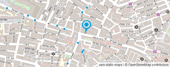 מפת הגעה אל "בבית"-שרותי עזרה לקשיש