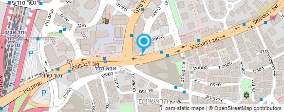 מפת הגעה אל אלוני חץ נכסים והשקעות בע"מ