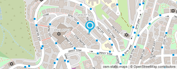 מפת הגעה אל מרפאות שיניים "מגן אברהם"