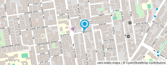 מפת הגעה אל 100% מסאז - יואב גפן