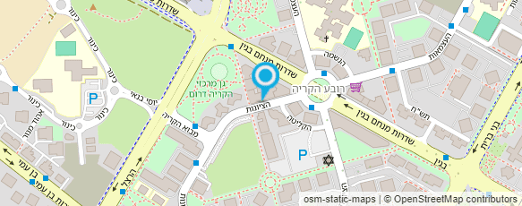 מפת הגעה אל ד"ר ברקוביץ הרי