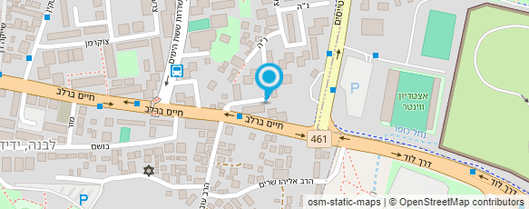 מפת הגעה אל בנימין אדריכלים