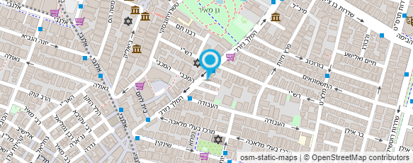 מפת הגעה אל ליפשטט את פסקר