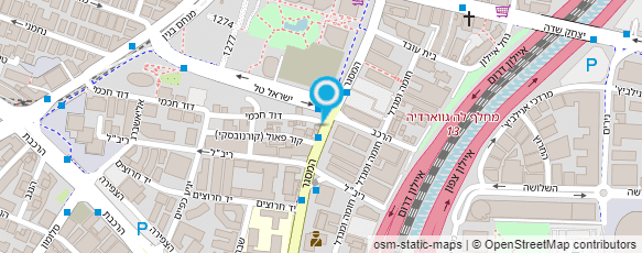 מפת הגעה אל מוסך מרום - חן