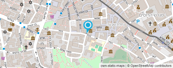 מפת הגעה אל מגדל ירושלים בע"מ