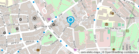 מפת הגעה אל אסתר בלנדר