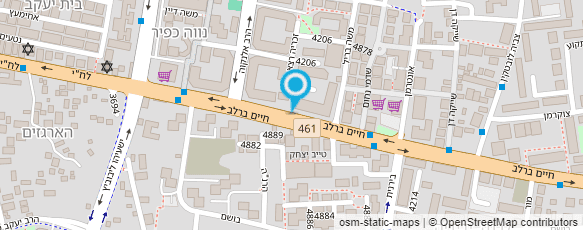 מפת הגעה אל יוסי הגנן