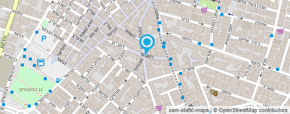 מפת הגעה אל בדי הרצל זכריה