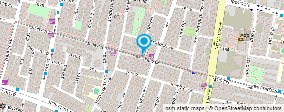 מפת הגעה אל קפה ארלוזורוב