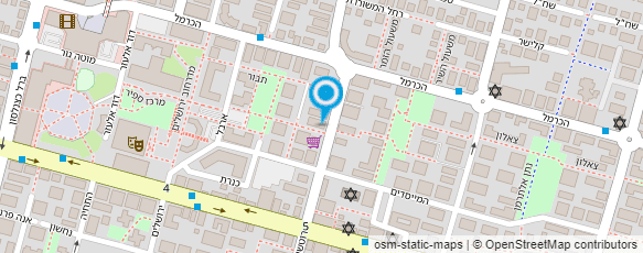 מפת הגעה אל פינת הקודש