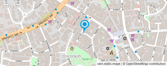 מפת הגעה אל לוי רם