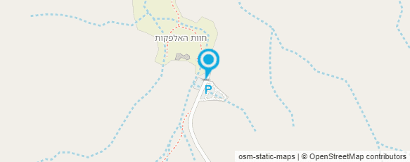 מפת הגעה אל חוות האלפקות