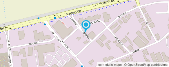 מפת הגעה אל ד.נ. כל גדר בע"מ