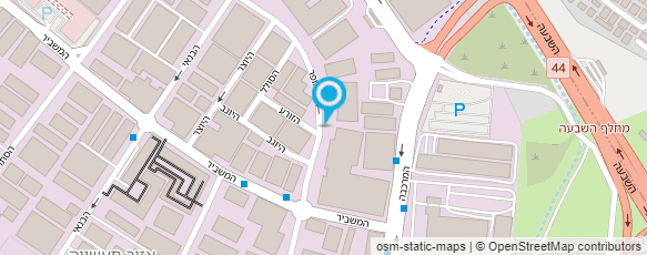 מפת הגעה אל אריה האוספטר מכניקה מדויקת בע"מ