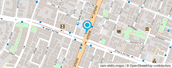 מפת הגעה אל סבן חומרי בניין