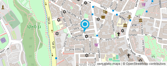 מפת הגעה אל ד"ר שר-לב סרג'יו