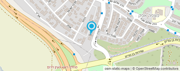 מפת הגעה אל חממי שלמה מפת הגעה אל חממי שלמה