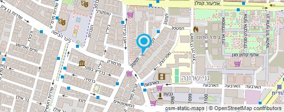 מפת הגעה אל עיצוב שיער גיא דנגור