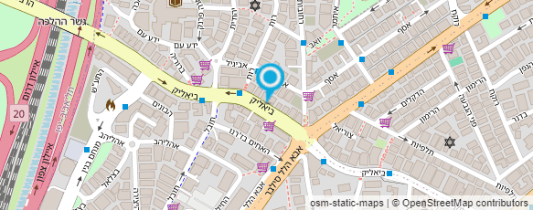 מפת הגעה אל משה הלל