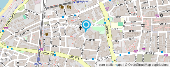 מפת הגעה אל הילוך שישי - תל אביב