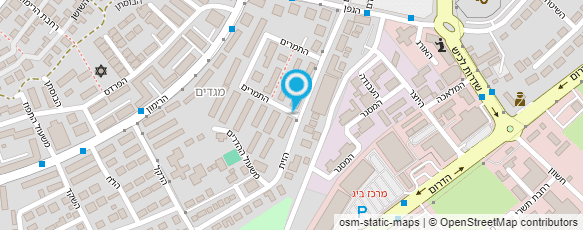 מפת הגעה אל חדד דורון צנרת פיתוח ותשתיות