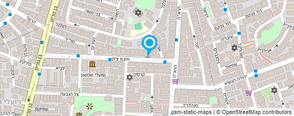 מפת הגעה אל קירש שושנה