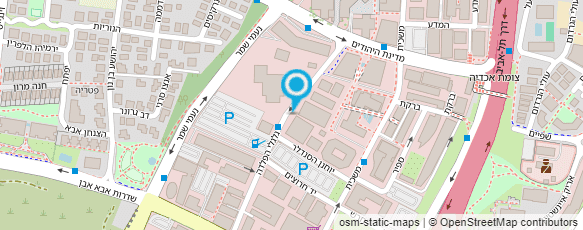 מפת הגעה אל ישראלה וסר אדריכלות פנים בע"מ