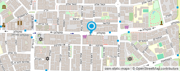 מפת הגעה אל עמיר פיס; עו"ד