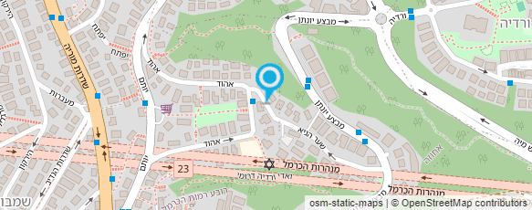 מפת הגעה אל ד"ר יורם קירזון