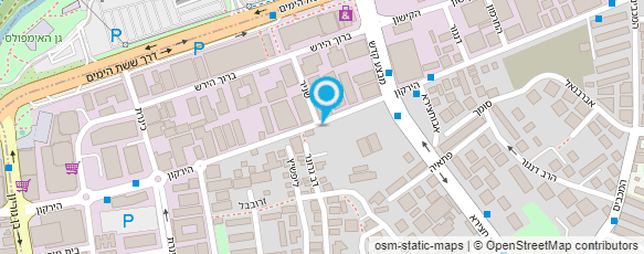 מפת הגעה אל "גוון" - בכר משה