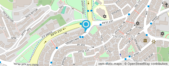 מפת הגעה אל ד"ר רוס הרווה אשר