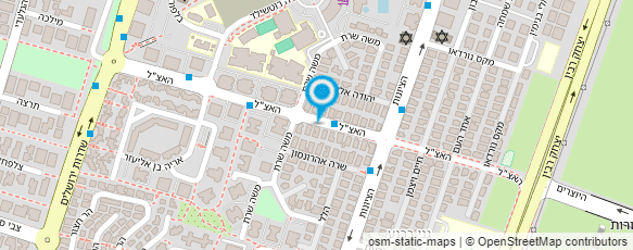 מפת הגעה אל איציק בית ספר לנהיגה