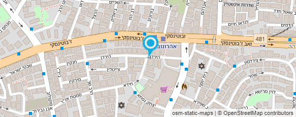 מפת הגעה אל מגש פרבר בע"מ