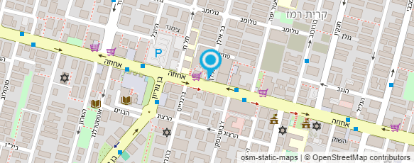 מפת הגעה אל איזיטק מחשבים