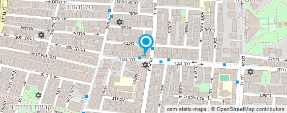 מפת הגעה אל מיכה חיון עבודות זגגות ואלומיניום