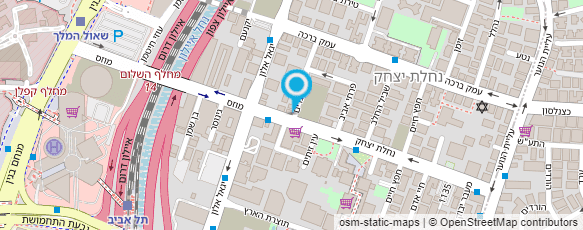 מפת הגעה אל העמותה לקידום התיאטרון החברתי הישראלי לילדים ונוער