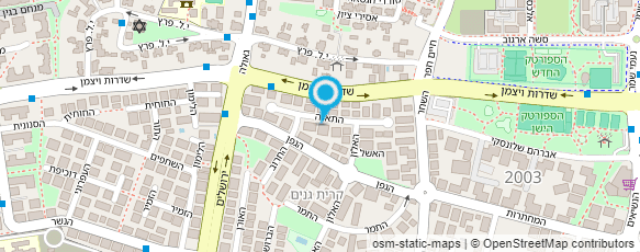 מפת הגעה אל מירון יצחק