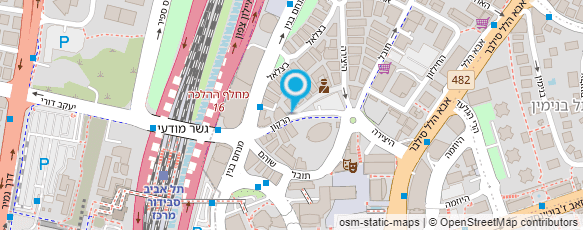 מפת הגעה אל מוסך נירון