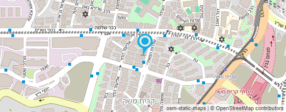 מפת הגעה אל יעקובוביץ' הרב יצחק