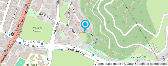 מפת הגעה אל א. רצהבי אדריכלים בע"מ