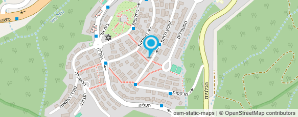 מפת הגעה אל שביט יפה