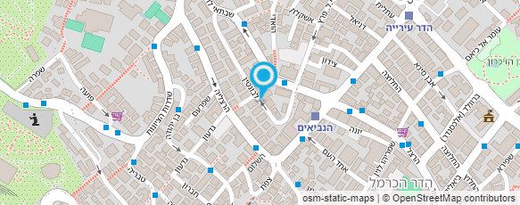 מפת הגעה אל ד"ר פרח גסאן